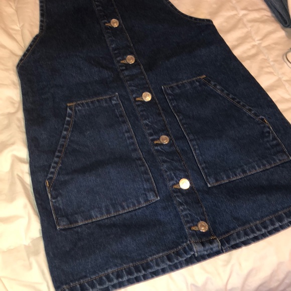 Top Shop Denim Dress - Picture 2 of 5